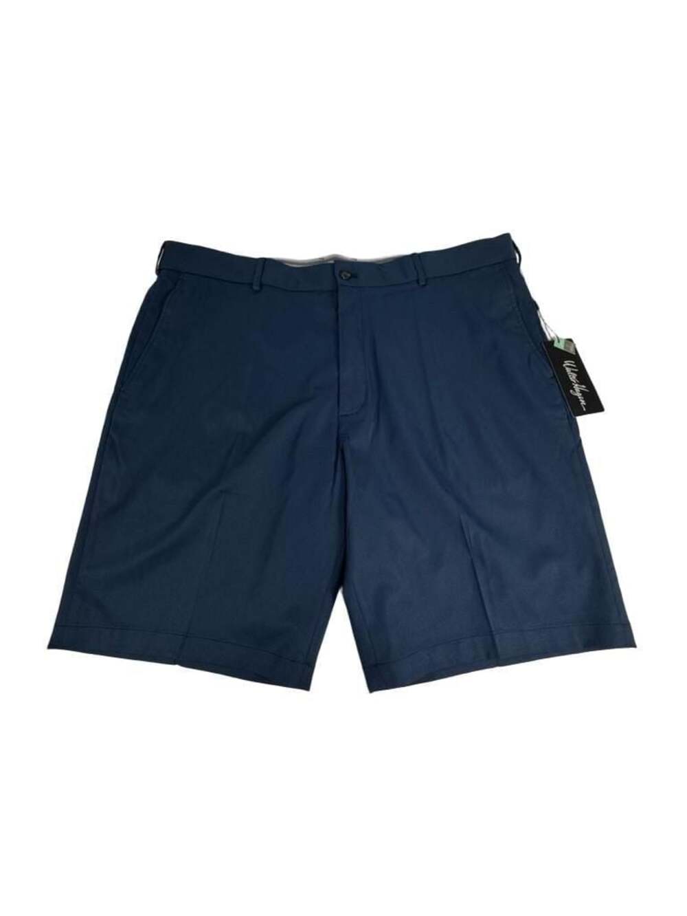 Walter Hagen Men's Perfect 11 Collection Navy Blue Flat Front Golf Shorts Size 4